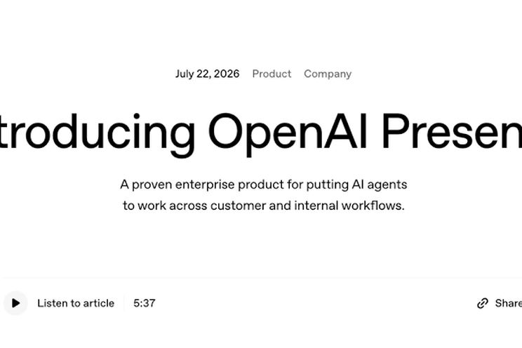 OpenAI Presence: la herramienta para llevar a los agentes de inteligencia artificial a la producción