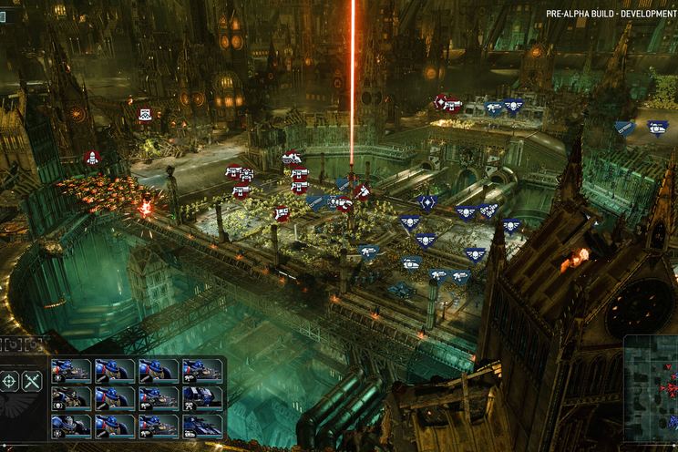 Total War: Warhammer 40k lets nearly dead Space Marines continue fighting inside Dreadnoughts