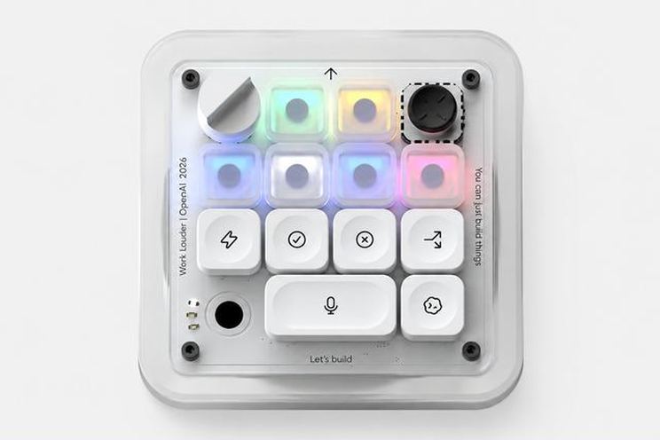 OpenAI presenta un teclado retroiluminado de 230 dólares para Codex en plena disputa legal con Apple