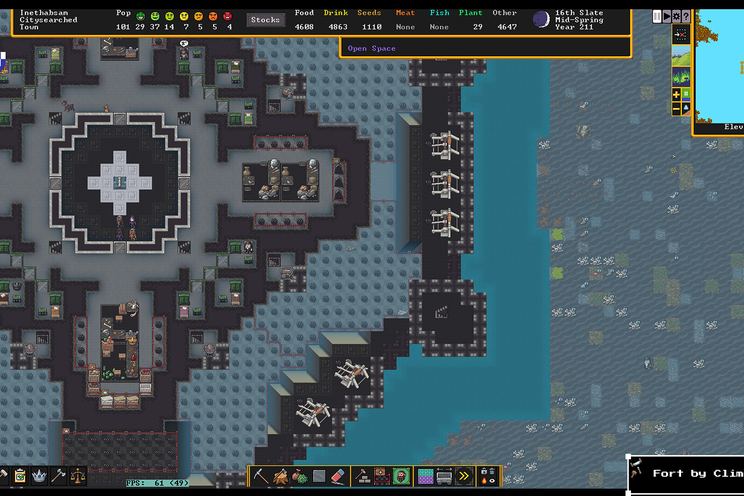 Tarn Adams se sorprende al ver a sus colegas reconocer Dwarf Fortress en una convención