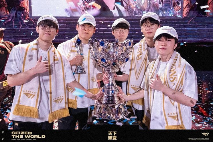 Faker and T1 Roster Turned into Minions in Surprising Official Universal Collaboration