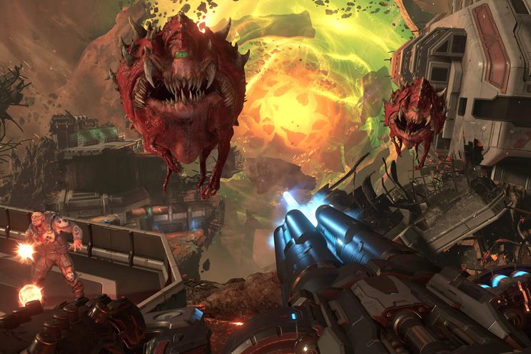 You can get DOOM Eternal at no extra cost on PC and claim four Bethesda classics for free on Steam