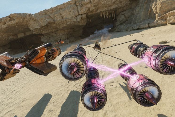 **Star Wars: Galactic Racer** ya está disponible en PS5, Xbox Series y PC