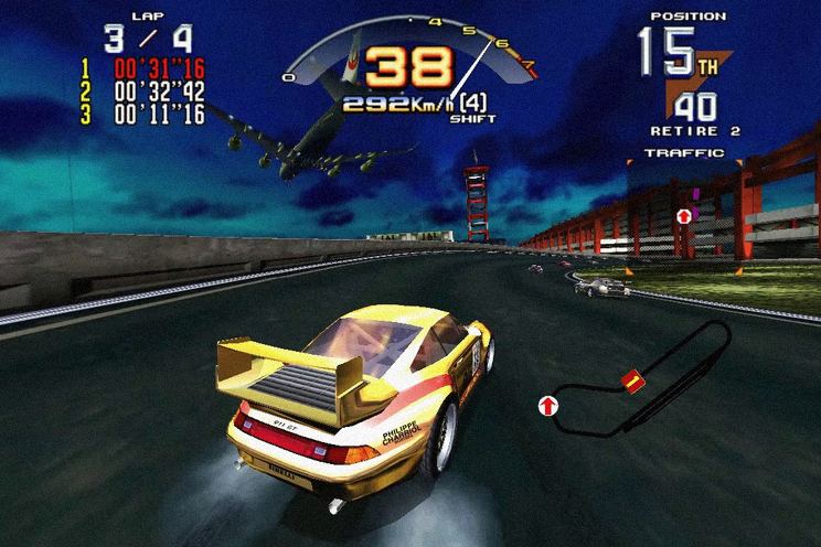 SCUD RACE, the legendary 1996 SEGA arcade racer, gets an unofficial PC port