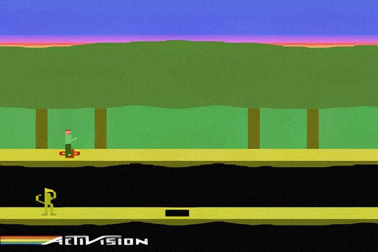Por esto Pitfall! logró meter 255 pantallas en la memoria de Atari 2600