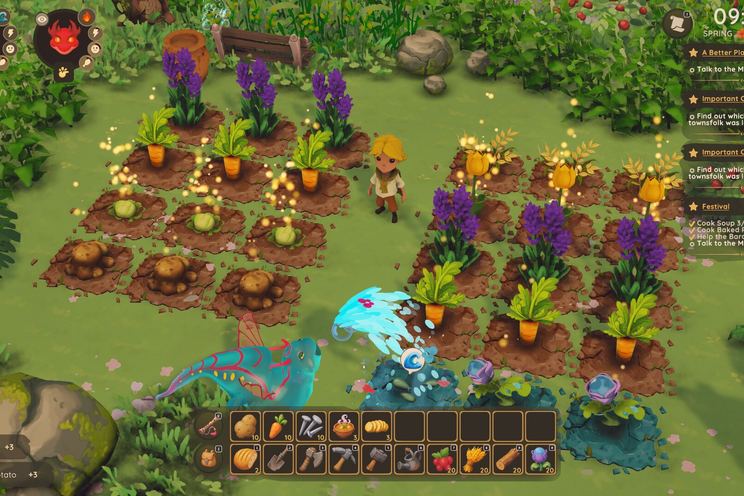 Dragon Shelter ya huele a hit cozy en Steam: granjas, dragones y un debut que trepó al top 3