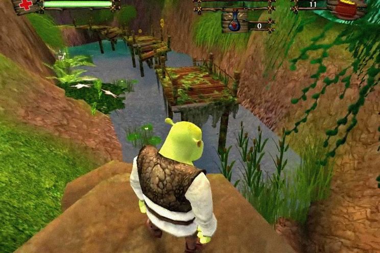 La tienda de Xbox filtra Shrek 2 Remastered con multijugador para cuatro personas y tráiler al estilo GTA