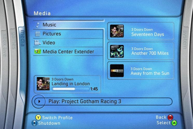 Microsoft secretly revives classic Xbox 360 Blades dashboard and runs it on the web