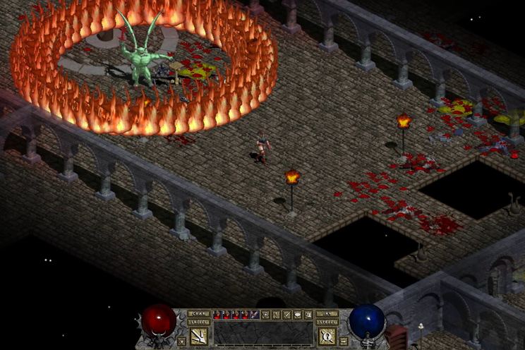DamnationX transforma el clásico **Diablo** con trazado de rayos y soporte web